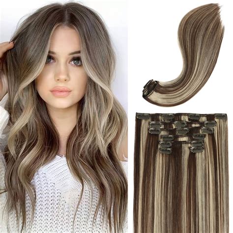 brown with blonde highlights|brown with blonde highlights extensions.